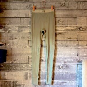 Skims Cotton Rib Legging in Mineral XS